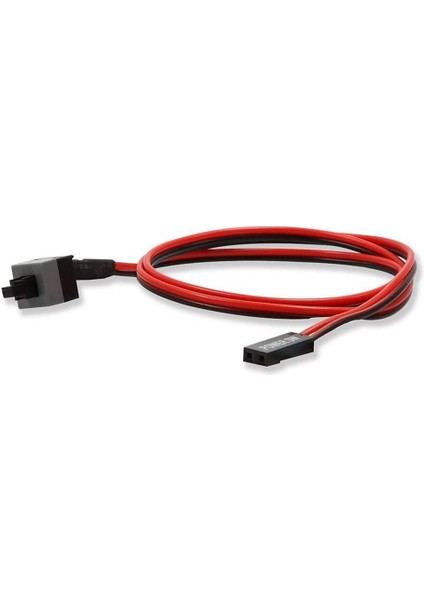 Paket 2 Pin Sw Pc Güç Kablosu Açma/kapama Düğmesi Atx Bilgisayar Anahtarı Kablosu 45 cm (Yurt Dışından) indirimleri