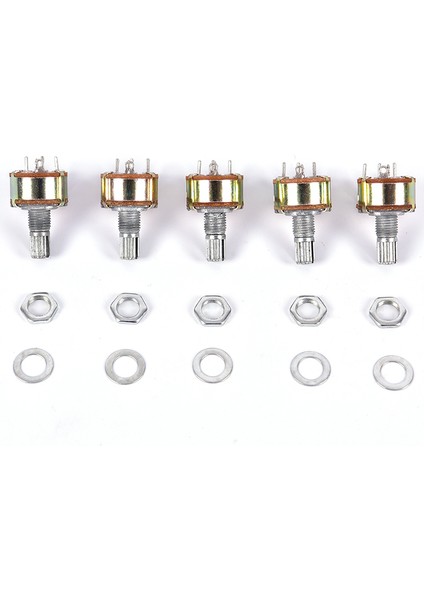 Yeni 5pcs WH148 Tek Potansiyometre 500K Potansiyometre Ince B500K Anahtar Pimi (Yurt Dışından) fiyatları