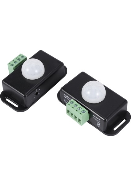 x Dc 12V/24V 8A Kızılötesi Pır Hareket Sensörü Anahtarı LED Işık Şeridi Otomatik, Siyah (Yurt Dışından) fiyatları