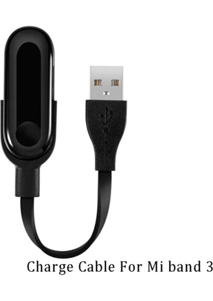 Mi Band 3 Için Şarj Kablosu Değiştirme USB Şarj Kablosu Adaptörü (Yurt Dışından)