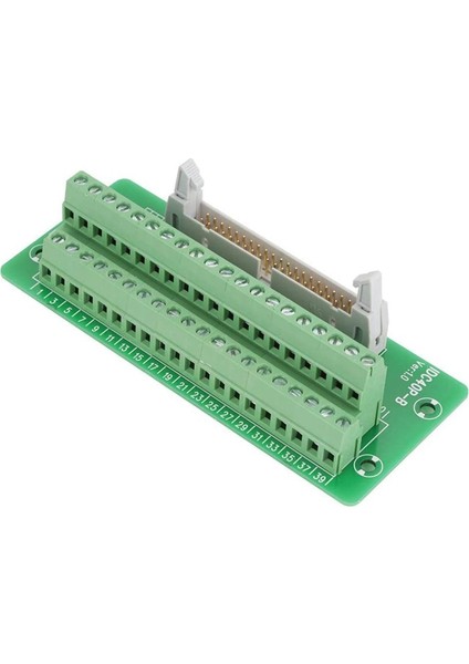 IDC40P 40PIN Konektör Şeridi Kesme Kartı Terminal Bloğu Fiş Plc Arayüzü Braketli, Plc Için, Dın Ray Montajı (Yurt Dışından) indirimleri