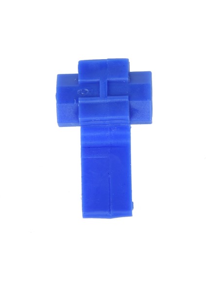 100 Adet Hızlı Ekleme Konnektörleri Kilit Tel Terminalleri Kıvrımlı - Mavi (Yurt Dışından) fırsatları