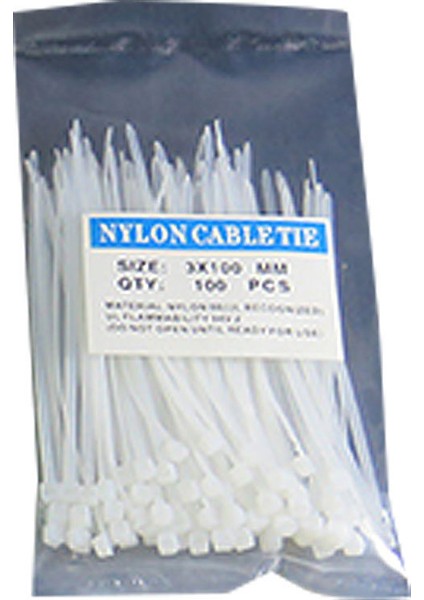 [ayak KANEPE]*100 Adet 3*100MM Yeniden Kullanılabilir Renkli Standart Kendinden Kilitlemeli Plastik Naylon Kablo Bağları Tel Fermuarlı Kravat (Yurt Dışından) fiyatları