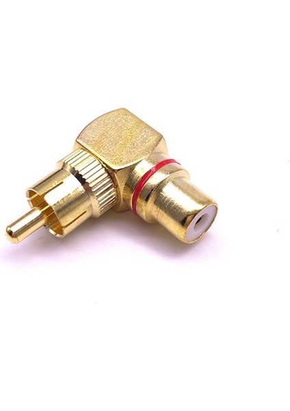 Adet Bakır L Şeklinde Rca Dik Açılı Dirsek 90 Derece Kafa Sinyal Kablosu (Yurt Dışından) fırsatları