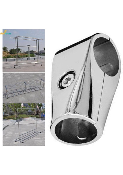 3x1 Adet Iç Çap 25 mm Kelepçeler Çit Tekne Iskelesi Için T Boru Kelepçe Konnektörü (Yurt Dışından)