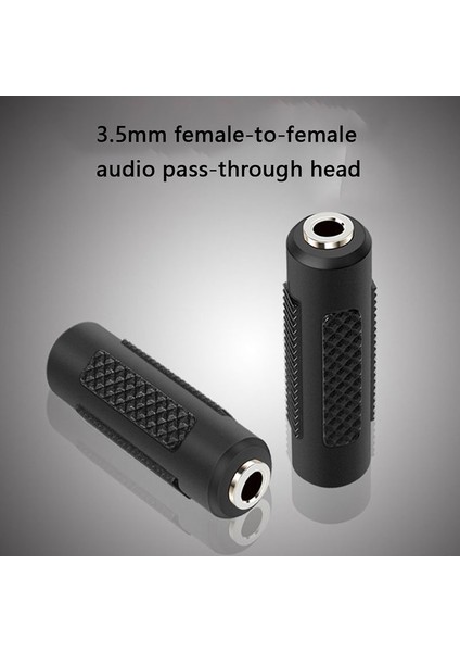 Nikel Kaplama 3,5 mm Dişi - 3,5 mm Dişi Jak Stereo Adaptör Konnektörü (Yurt Dışından) fiyatları