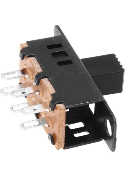 10 Adet Yüksek Topuz 6 Pin 3 Pozisyon Dpdt Paneli Slayt Anahtarı 0.5A 50V Dc (Yurt Dışından)