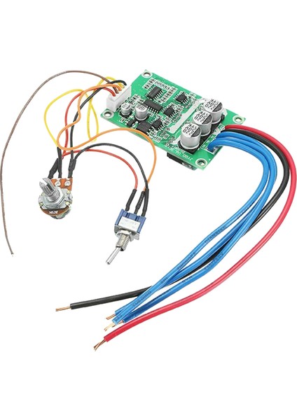 Fırçasız Motor Kontrol Cihazı Sürüş Kartı Modülü Dc 12V-36V 500W Yüksek Güç Aracı (Yurt Dışından)