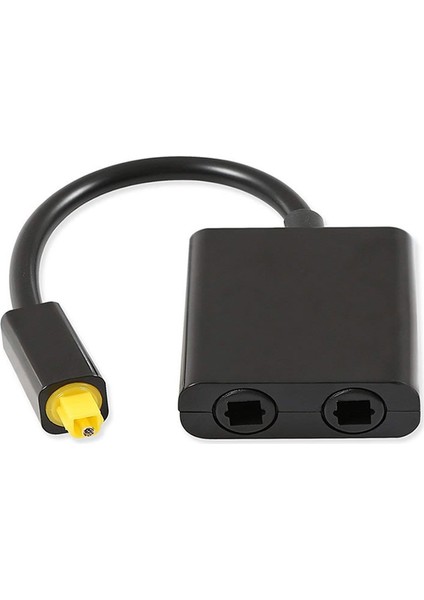 Dijital Spdıf Optik Ses Ayırıcı 2 Yollu Toslink Adaptörü 1 Giriş 2 Çıkış (Yurt Dışından) modelleri