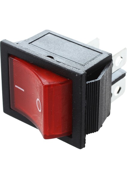 16A/250VAC 20A/125VAC Kırmızı Gösterge Işığı 4 Pin On/off Dpst Rocker Anahtarı 2 Adet (Yurt Dışından) modelleri