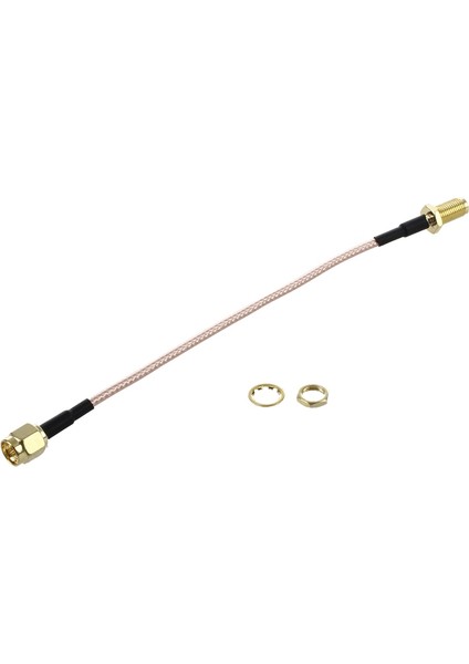 Adet Sma Erkek Sma Dişi Koaksiyel Kuyruk Kablosu 15 cm ve 1 Adet 6.5 Inç Uzunluk Sma Erkek Sma Erkek Konnektör Kuyruk Kablosu (Yurt Dışından) modelleri