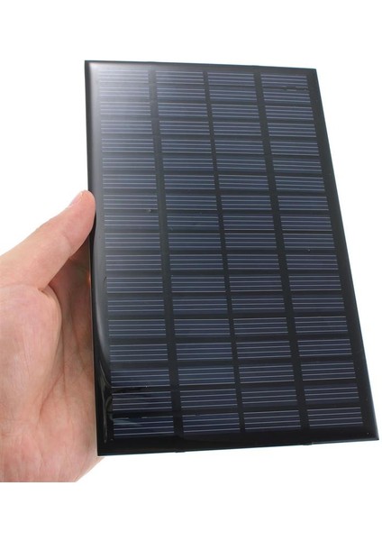 Yüksek Kaliteli 18V 2.5W Polikristal Depolanmış Enerji Güneş Paneli Modülü Sistemi Güneş Pilleri Şarj Cihazı 19.4X12X0.3CM (Yurt Dışından) indirimleri