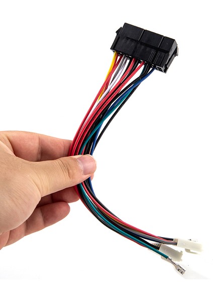 20PIN Atx - 2port 6pin At Dönüştürücü Güç Kablosu Kablosu 286 386 486 Bilgisayar Için (Yurt Dışından) fırsatları