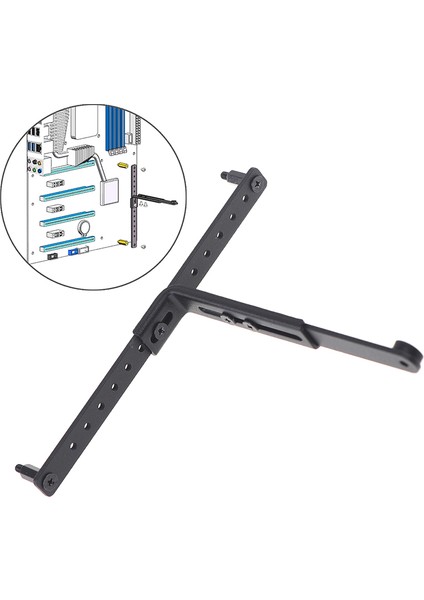 Atx/e-Atx Anakartlarla Uyumlu Ayarlanabilir Metal Grafik Kartı Braketi (Yurt Dışından) fiyatları