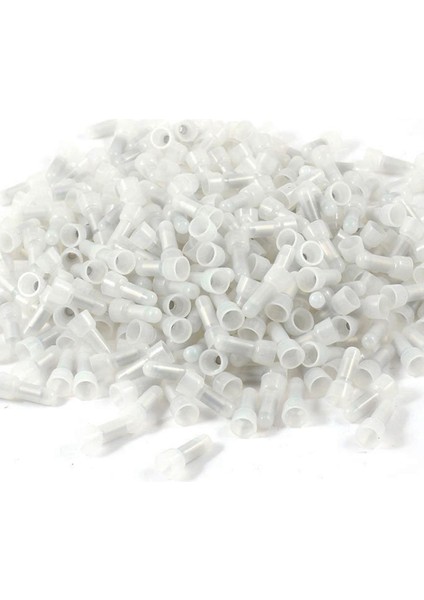 900 Adet Ce-1 Kapalı Uçlu Tel Konnektörleri 22-18 Ölçer Kıvrım Kapakları Beyaz (Yurt Dışından)