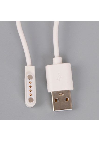 Akıllı Saat 4pin 7.62 Manyetik Şarj Şarj Aleti Kablosu Için KW88 KW99 Q100 KW18 (Yurt Dışından) fiyatları