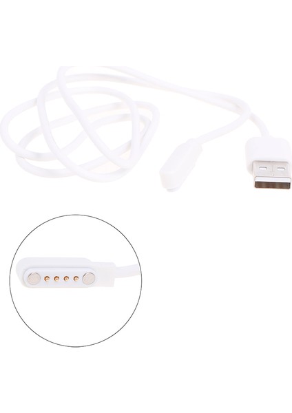 Akıllı Saat 4pin 7.62 Manyetik Şarj Şarj Aleti Kablosu Için KW88 KW99 Q100 KW18 (Yurt Dışından) indirimleri