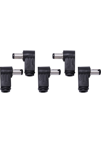 Dc In-Line Fiş Soket Jak Konnektörü Erkek Dik Açı Fiş 2.1mm 5 Adet (Yurt Dışından) fiyatları