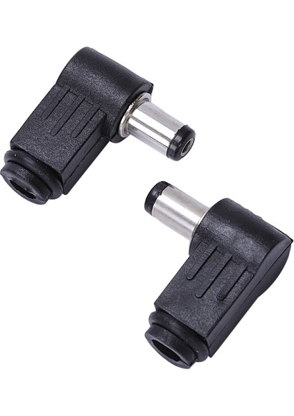 Dc In-Line Fiş Soket Jak Konnektörü Erkek Dik Açı Fiş 2.1mm 5 Adet (Yurt Dışından) indirimleri