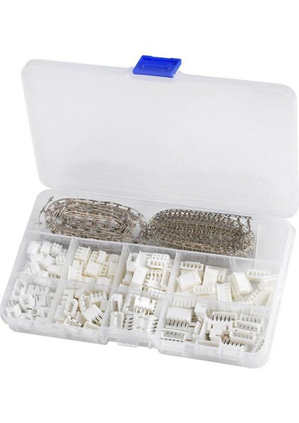560PC 2.54MM Jst-Xhp 2/3/4/5 Pin Muhafaza ile 2.54MM Jst Xh Erkek/dişi Pin Başlığı Dupont Tel Konnektör Kiti (Yurt Dışından)