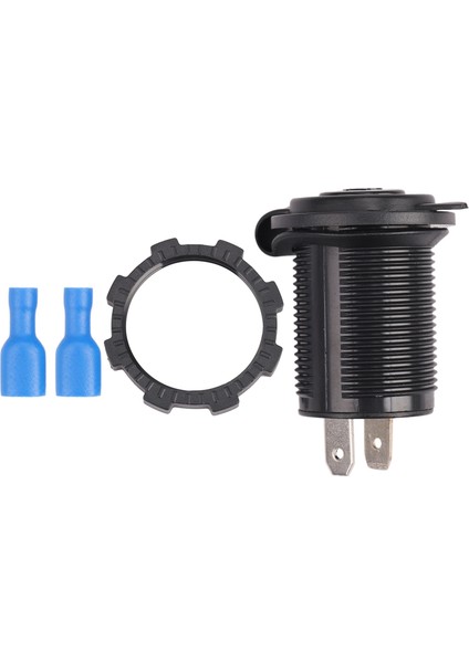 Su Geçirmez 12V Araç Çakmak Soketi USB Şarj Aleti Güç Adaptörü Çıkışı Sm (Yurt Dışından)