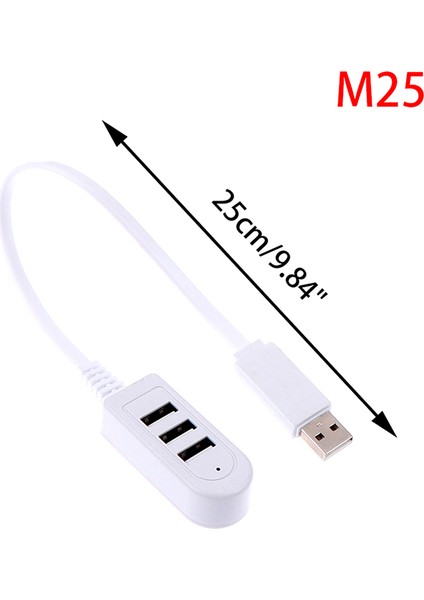 USB Çok Fonksiyonlu 3A Şarj Aleti Dönüştürücü Uzatma Hattı Çok Bağlantı Noktalı Hub Hub (Yurt Dışından) fiyatları