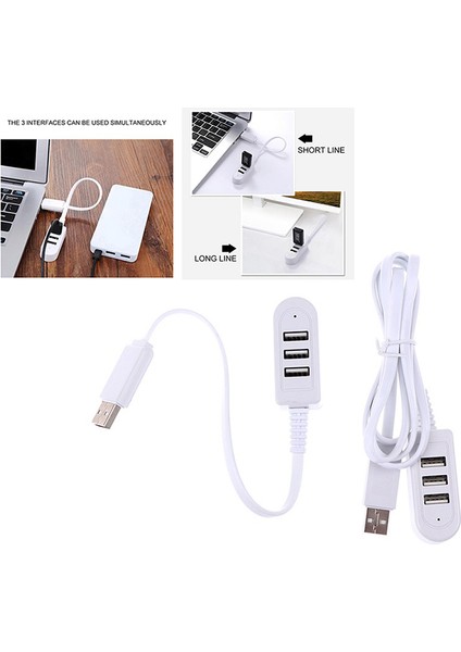 USB Çok Fonksiyonlu 3A Şarj Aleti Dönüştürücü Uzatma Hattı Çok Bağlantı Noktalı Hub Hub (Yurt Dışından) modelleri