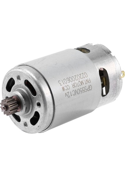 RS550 12 V Dc Motor Dıy Elektrikli Alet Kiti, Iki Hızlı 12 Diş ve Elektrikli Matkap Tornavida Için Yüksek Torklu Geaox (Yurt Dışından)