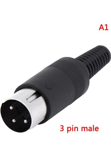 Dın Fiş Soket Konnektörü 3/4/5/6/7/8 Pın Erkek/dişi Şasi Kablo Montajı (Yurt Dışından)