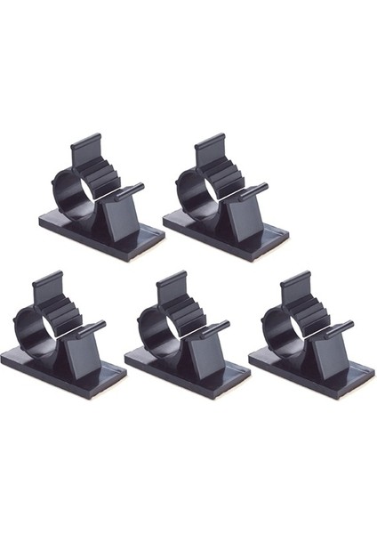 20 Adet Siyah Ayarlanabilir Plastik Kablo Kelepçeleri Kendinden Yapışkanlı Araba Kablo Klipsi Tel Organizatör (Yurt Dışından) modelleri