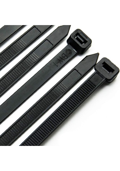 [100 Adet] [birinci Sınıf Kendinden Kilitli Naylon Fermuarlı Bağlar] [kabloları, Telleri, Düzenlemeyi Bağlamak Için Mükemmel Naylon Kablo Tel Bağları] (Yurt Dışından) modelleri