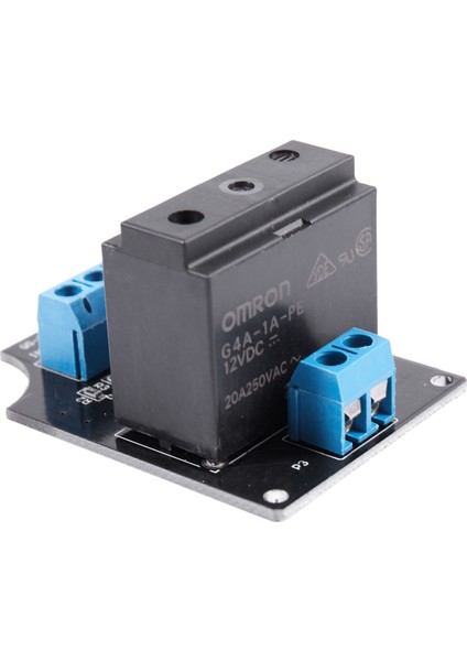 Arduino Için 12VDC 20A 250VAC 1 Kanal G4A-1A-PE Omron Katı Hal Röle Modülü (Yurt Dışından) modelleri