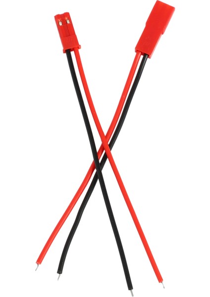 20 Çift 2 Pin Jst Fiş Soket Konnektörü M - F 110MM Kablo Tel Kırmızı Siyah (Yurt Dışından) indirimleri