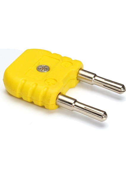 K-Tipi Termokupl Adaptörü Mini K Tipi Yuvarlak Banana Fişli Termometre Sarı (Yurt Dışından) indirimleri