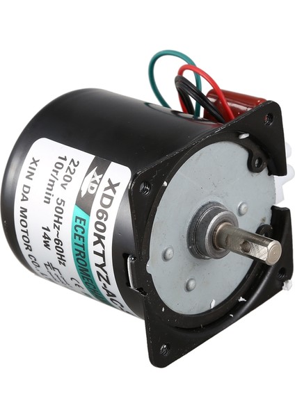60KTYZ Ac Motor 220V 10RPM Kalıcı Manyetik Elektrikli Senkron Motor 14W Kalıcı Mıknatıslı Motor (Yurt Dışından) indirimleri