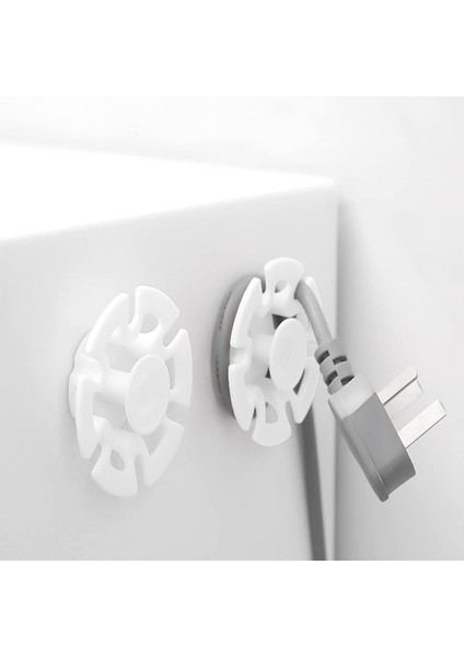 Mutfak Gereçleri Için Kordon Düzenleyici-6 * Kablo Düzenleyici-Beyaz (Yurt Dışından)