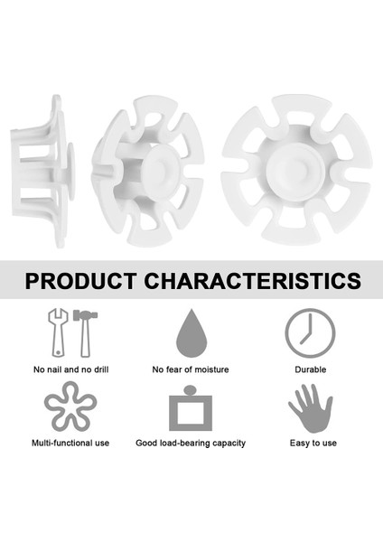 Mutfak Gereçleri Için Kordon Düzenleyici-6 * Kablo Düzenleyici-Beyaz (Yurt Dışından) fırsatları