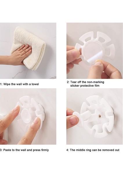 Mutfak Gereçleri Için Kordon Düzenleyici-6 * Kablo Düzenleyici-Beyaz (Yurt Dışından) indirimleri