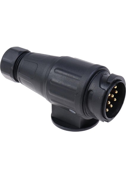 12V 13 Pin Römork Fişi Su Geçirmez Römork 13 Kutuplu Elektrik Konnektörü (Yurt Dışından)