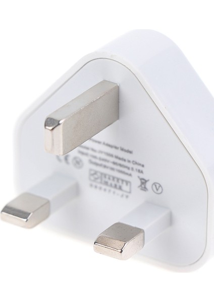 Speedy Fast 1 Bağlantı Noktalı USB Şarj Cihazı 3 Pin Birleşik Krallık Şebeke Fişi Adaptörü Orijinal (Yurt Dışından)