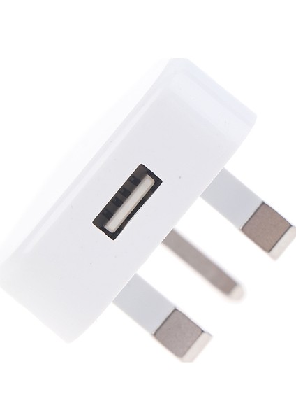 Speedy Fast 1 Bağlantı Noktalı USB Şarj Cihazı 3 Pin Birleşik Krallık Şebeke Fişi Adaptörü Orijinal (Yurt Dışından)