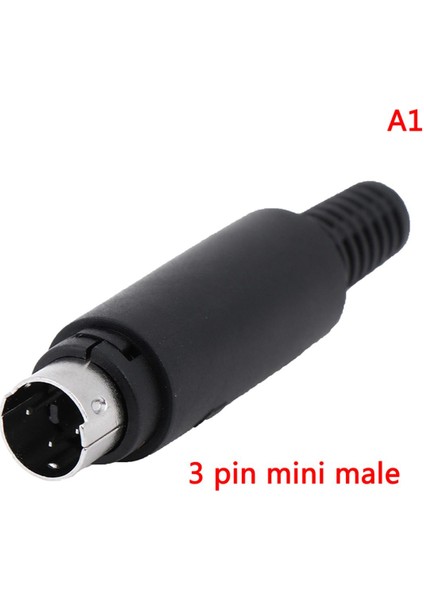 Mini Dın Fiş Soket Konnektörü 3/4/5/6/7/8 Pın Şasi Kablo Montaj Erkek Dişi (Yurt Dışından)