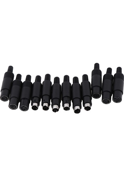 Mini Dın Fiş Soket Konnektörü 3/4/5/6/7/8 Pın Şasi Kablo Montaj Erkek Dişi (Yurt Dışından) indirimleri