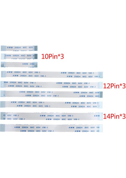 Adet 10 12 14 Pin Şarj Kartı Güç Anahtarı Kablosu Dualshock 4 Ps4 Için (Yurt Dışından)