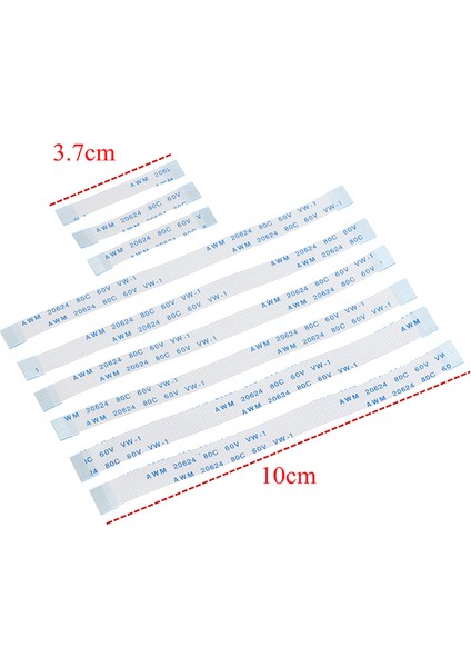 Adet 10 12 14 Pin Şarj Kartı Güç Anahtarı Kablosu Dualshock 4 Ps4 Için (Yurt Dışından)