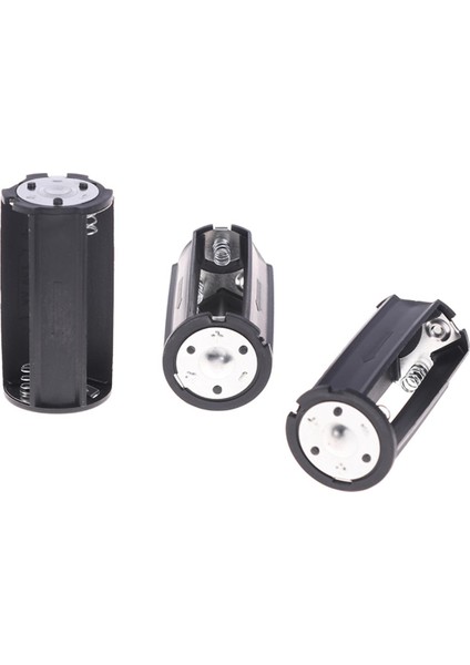 Adet 3x Aa - D Boyutlu Pil Adaptörü Dönüştürücü Tutucu Kasa Kutusu (Yurt Dışından)