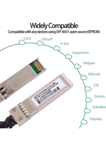 Sfp Kablosu-1 * 10G Sfp Twinax Kablosu-Gösterildiği Gibi (Yurt Dışından) indirimleri
