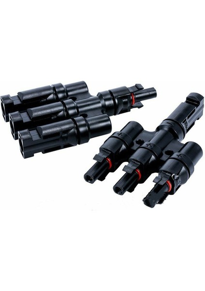 Çift Mc4 Adaptör Erkek Dişi Y Şube T Şube Bağlantı Kablosu Güneş Paneli Karşılaşması Için (Yurt Dışından) fiyatları