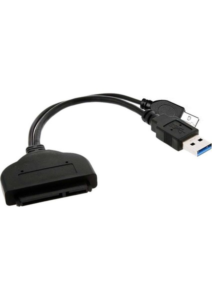 USB 3.0 - Sata 22 Pin 2,5 Inç Sabit Disk Sürücüsü SSD Adaptör Konnektörü Kurşun Kablo (Yurt Dışından) modelleri