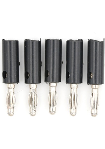 Adet Hoparlör Vidası Muz Gümüş Plaka Fiş Konnektörleri 4mm Siyah Kırmızı Renk (Yurt Dışından) fiyatları